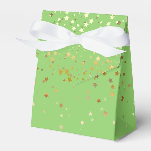 Ballotins Cadeau/Ballotin en Apple & Golden Stars (Verso)