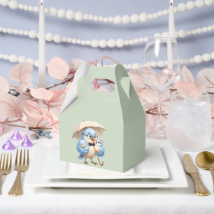 Ballotins Cadeau Boîte de Faveur Oiseau Père Fête