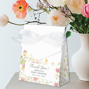 Ballotins Cadeau commémoratif Baby In Bloom Floral Favor