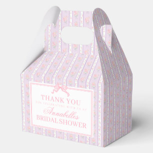 Ballotins Cadeau de Fête de Mariage Floral Fantaisie Violet