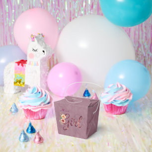 Ballotins Cadeau de Fête de Naissance Fille Floral