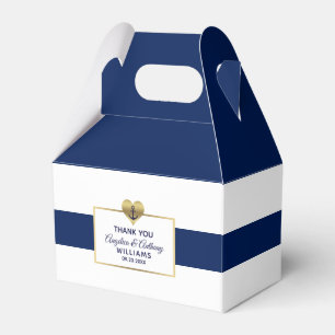 Ballotins Cadeau de Mariage bleu marine