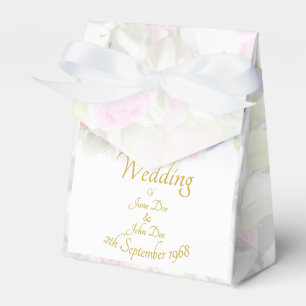 Ballotins Cadeau de mariage - Mariée avec un bouquet de mari