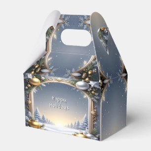 Ballotins Cadeau de Noël Boîte cadeau de vacances