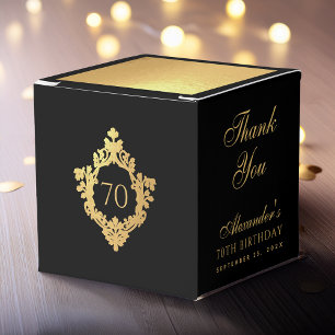 Ballotins Cadeau de remerciement pour 70e anniversaire avec