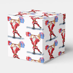 Ballotins Cadeau drôle de Noël pour Père Noël bodybuildeur