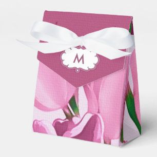 Ballotins Cadeau Monogramme Personnalisé Des Tulipes De Pri