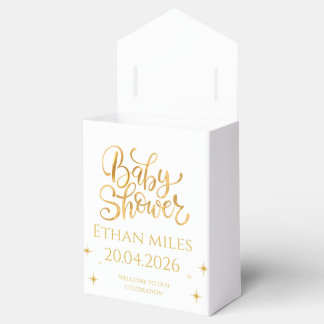 Ballotins Cadeau personnalisé pour Baby Shower Chrétien avec