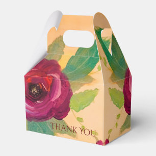Ballotins Cadeaux de mariage Fleuris de Rose Magnifiques