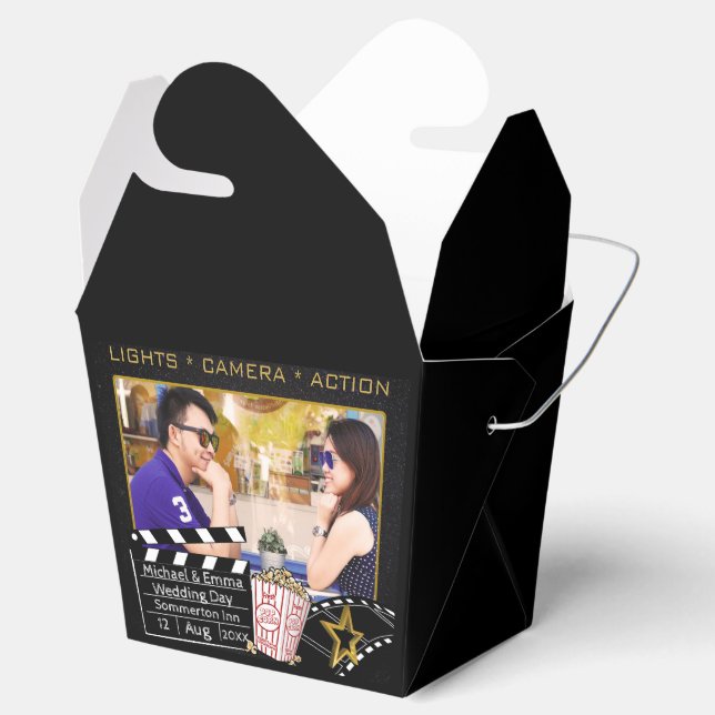 Ballotins Cadre d'Étoile de film personnalisé (Ouvert)