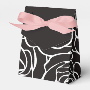 Ballotins Caisse Détail Élégant pour Cadeau Black Roses