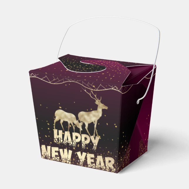 Ballotins Caja de regalo  elegante para navidad (Verso)