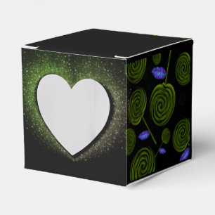 Ballotins Caja de regalo verde oliva y negro