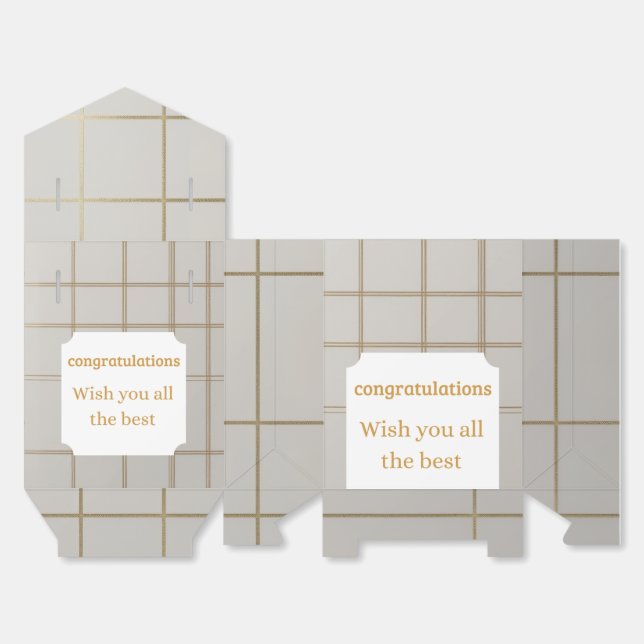 Ballotins caja obsequio regalo (Déplié)