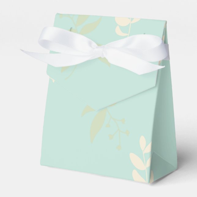 Ballotins Caja para regalos con diseño floral. (Verso)