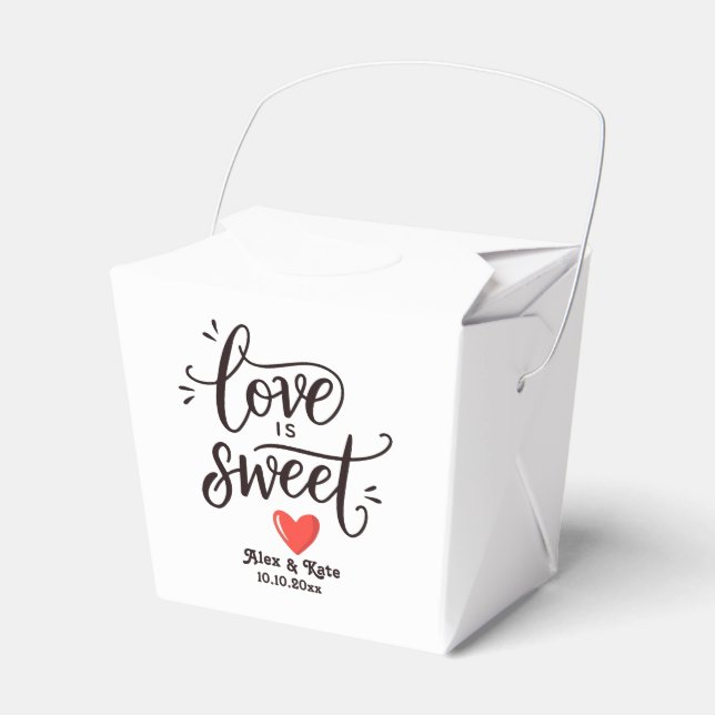 Ballotins Calligraphie L'amour est Mariage (Verso)