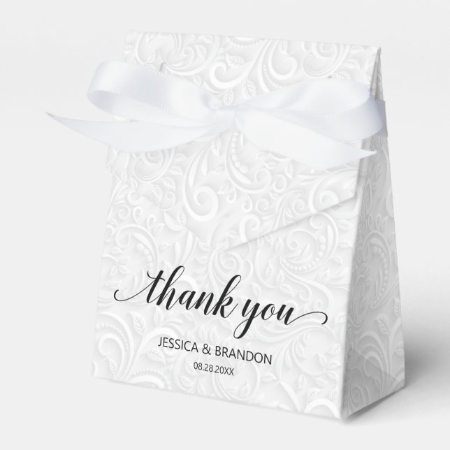 Ballotins Calligraphie mariage Merci (Verso)