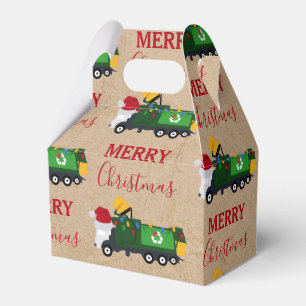 Ballotins Camion de recyclage de Noël