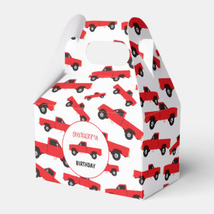 Ballotins Camion de transport Camion de ramassage rouge Cami
