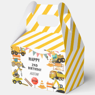 Ballotins Camions de Construction   Fête d'anniversaire pour