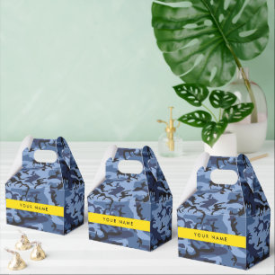 Ballotins Camouflage Bleu Marine Personnalisez votre nom