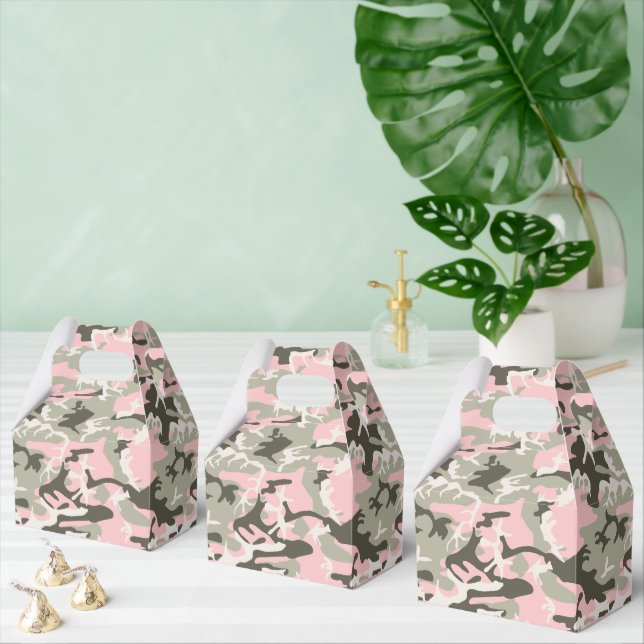 Ballotins Camouflage rose et vert, Militaire, Armée (Multiple)