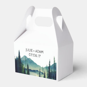 Ballotins Camping Mariage mariage Favor Boxes