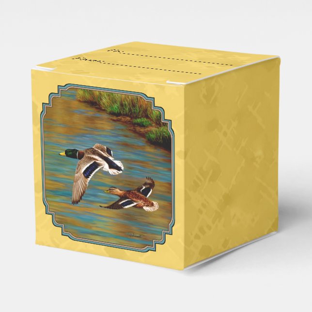Ballotins Canards sauvages volants Jaune (Verso)