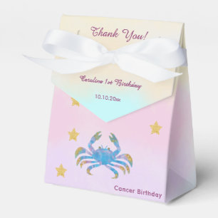 Ballotins Cancer Céleste Aquarelle 1er Anniversaire