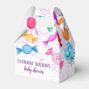 Ballotins Candy Land Sweets Lollipops Baby shower pluvieux