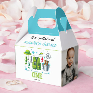Ballotins Canne à pêche vintage "O-Fish-Ally One" 1er annive