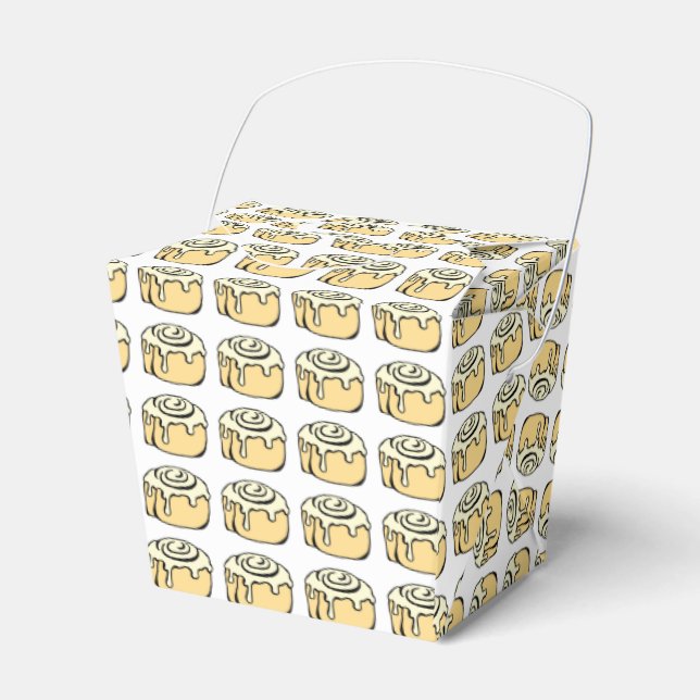 Ballotins Cannelle Rouleau Honey Bun Design de dessin (Verso)