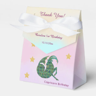 Ballotins Capricorne Céleste Aquarelle 1er Anniversaire