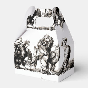 Ballotins Caricature animale Unicorne Elephant Lion Zoo