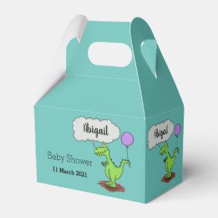 Ballotins Caricature de dragon dragon drôle et vert respiran
