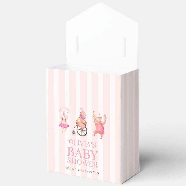 Ballotins Carnaval de cirque rose mignon Teddy Bear Baby sho (Ouvrir)