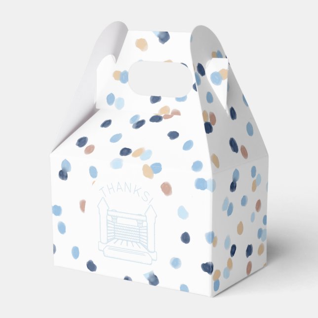 Ballotins Caroline Aquarelle Points Bounce House Ballotin (Verso)