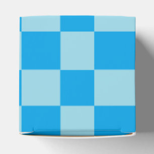 Ballotins Carré bleu bloque motif