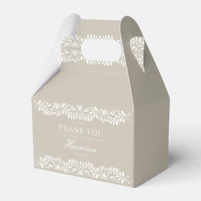 Ballotins Carreau de Talavera beige Mariage espagnol style f (Verso)