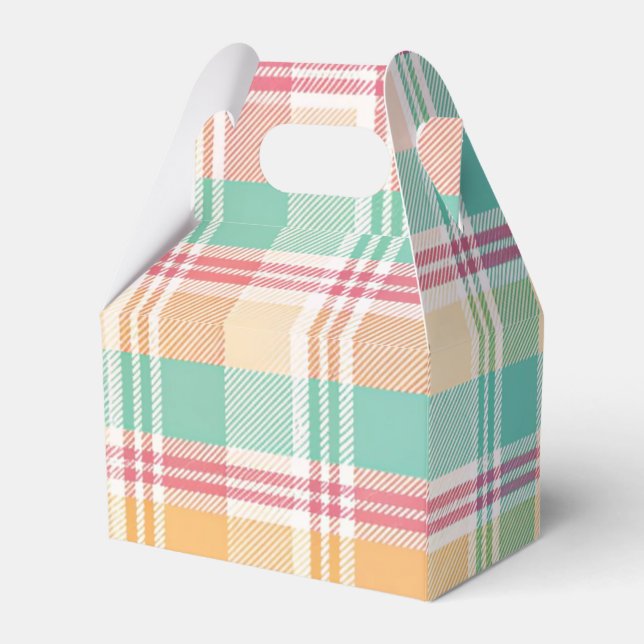 Ballotins Carreaux Vichy Multicolores (Arrière)