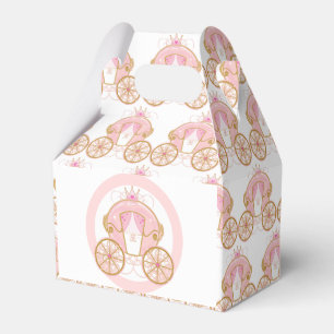 Ballotins Carrosse de la Princesse Royale Rose et Or Fête d'