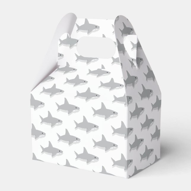 Ballotins Carton de petit requin mignon (Verso)