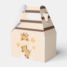 Cartoon de la Giraffe étoile Baby shower Ballotin