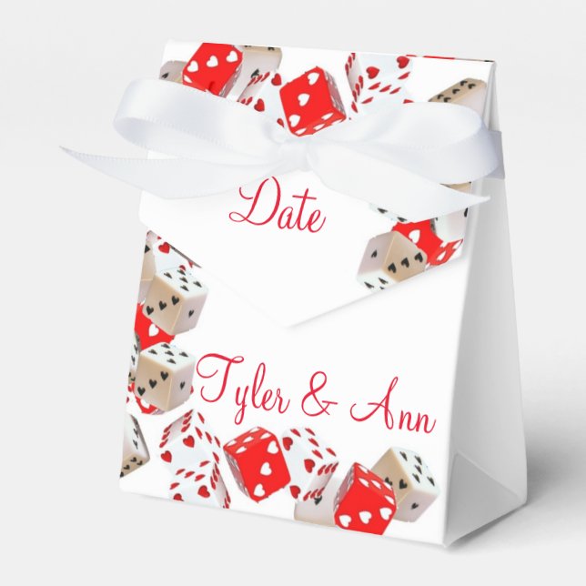 Ballotins Casino Las Vegas Mariage Ballotin nuptiale (Verso)