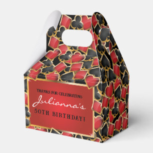 Ballotins CASINO NUIT Anniversaire Cartes de fête Favoriser 