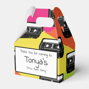 Ballotins Cassette néon d'anniversaire Tween des années 80 e