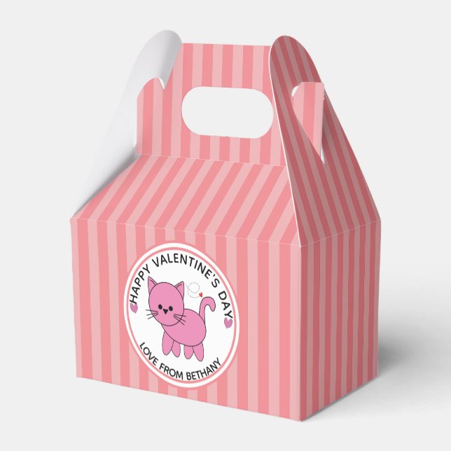 Ballotins Cat rose Valentine (Arrière)