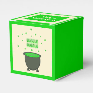 Ballotins Cauldron et Bubbling Green Brew Halloween personna