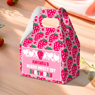 Ballotins Célébration du premier anniversaire de fraise