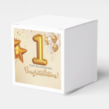 Célébration vivante d'un an